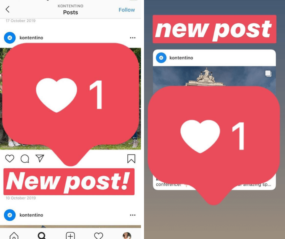 Sharing posts in Instagram stories is a quick social media hack