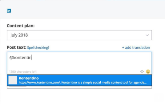 LinkedIn post scheduling tool - audience restrictions 2