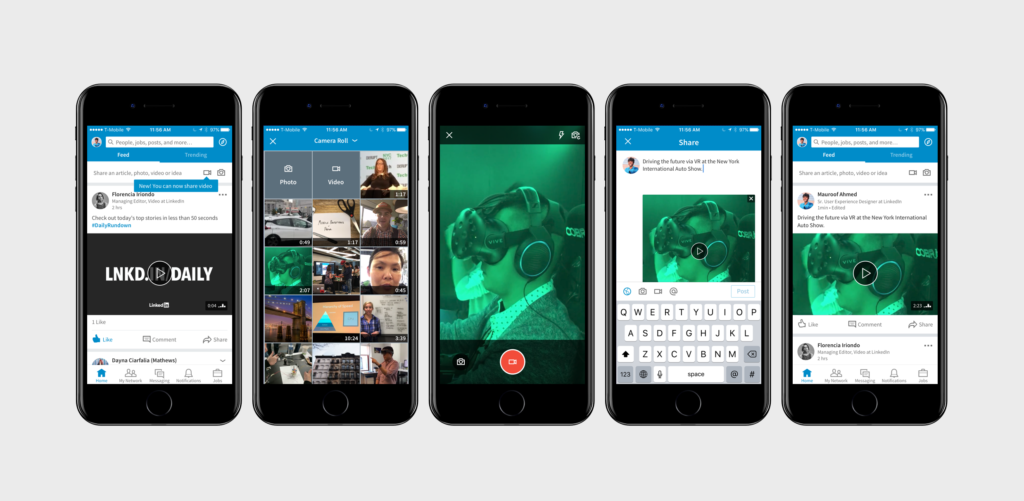LinkedIn videos bring a whole new experience of the platform